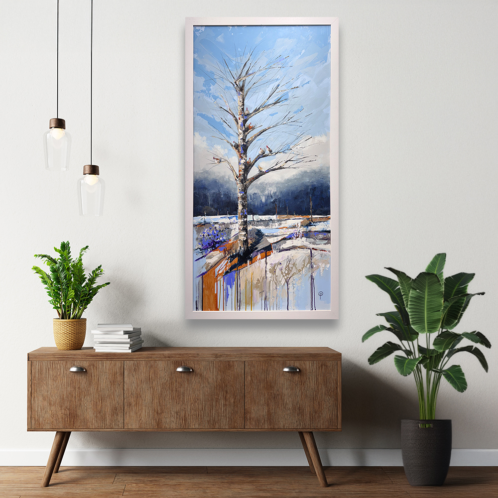 View of picture in situ